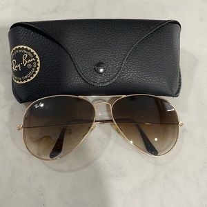 RayBan aviator sunglasses